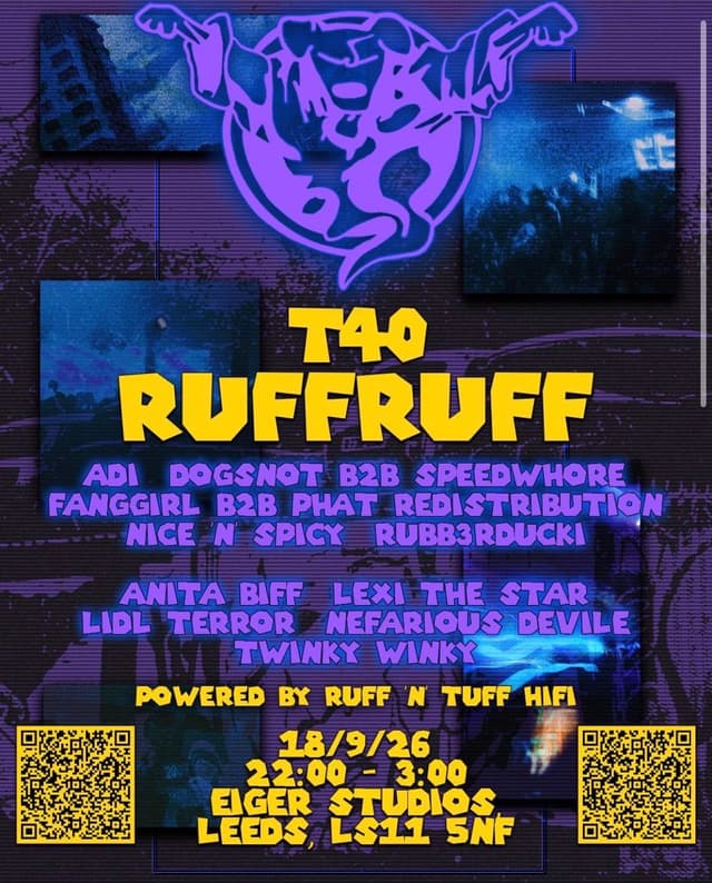 Poster for T40: RUFFRUFF