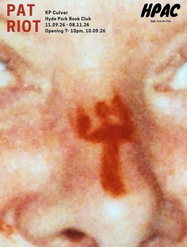 Poster for Pat Riot - KP Culver