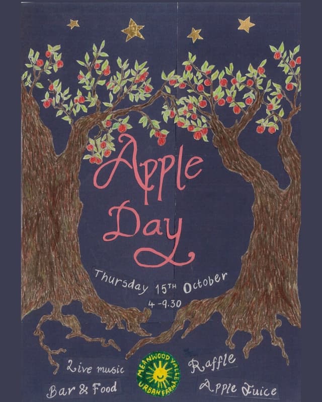 Poster for Apple Day: Meanwood Farm