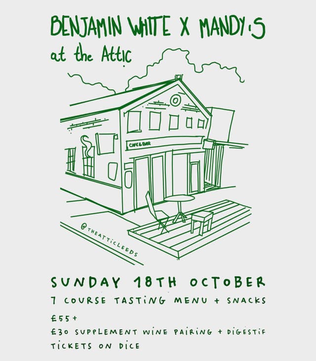 Poster for Benjamin White x Mandy's