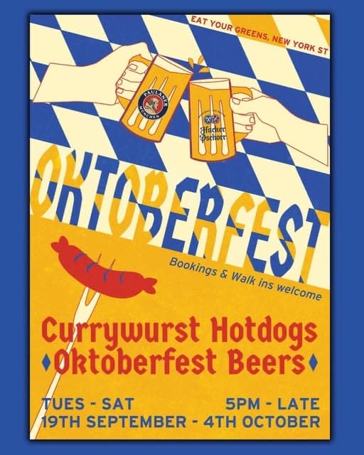 Poster for Oktoberfest: Eat Your Greens