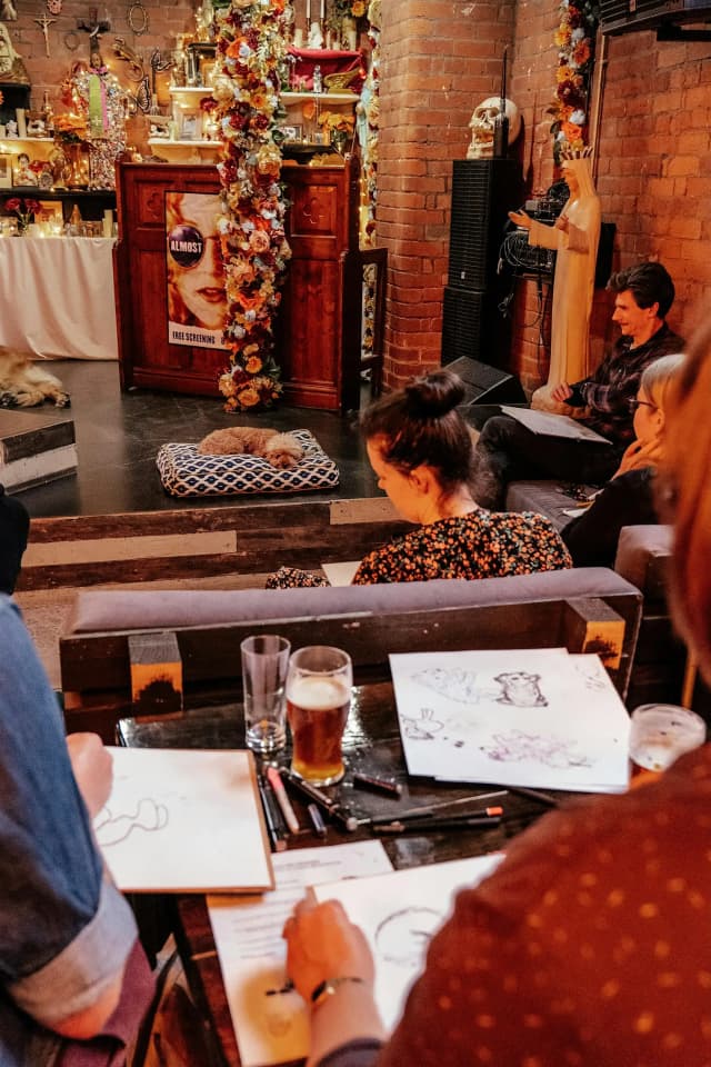 Poster for Dog Life Drawing
