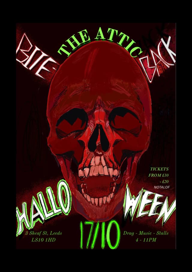 Poster for BITE BACK! Halloween