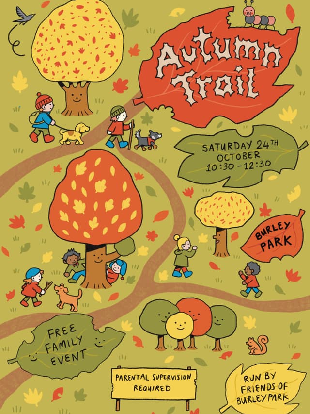 Poster for Autumn Trail: Burley Park