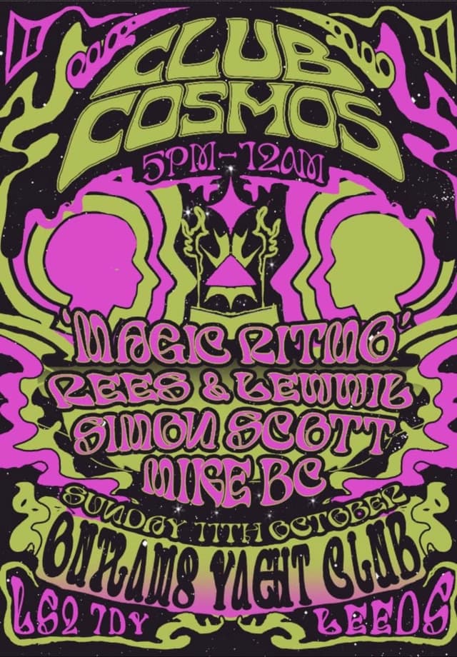 Poster for Club Cosmos
