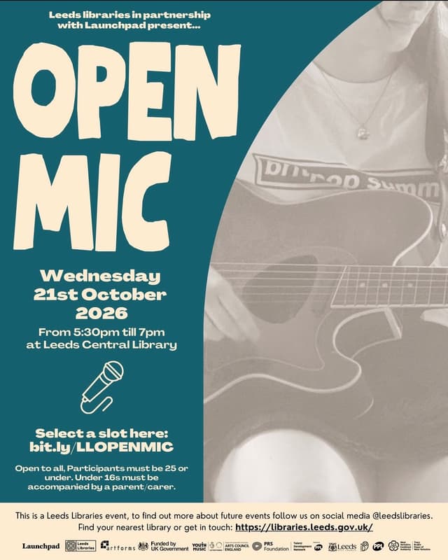 Poster for Open Mic
