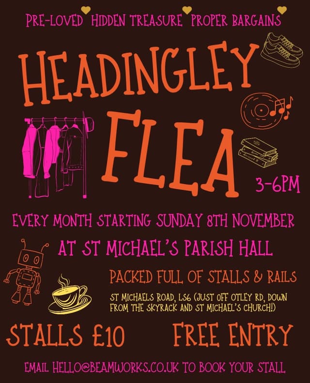 Poster for Headingley Flea