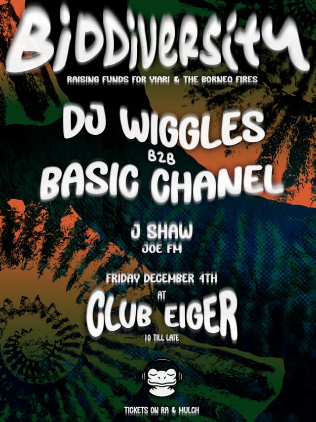 Poster for Biodiversity 004 - basic chanel b2b Dj wiggles