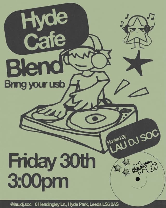 Poster for Blend: Open Decks